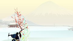 Samurai artwork abstract pattern