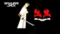 Samurai black background Samurai Jack Swords