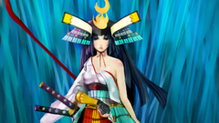 Samurai weapons Japanese clothes