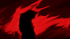 Samurai widescreen abstract artwork