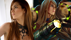Samus aran girl coincidence