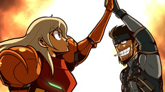 Samus aran solid snake