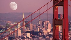 San Francisco architecture golden gate bridge cityscapes