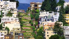 San Francisco architecture streets lombard street