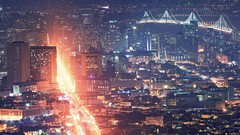 San Francisco cityscapes city night