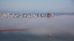 San Francisco fog high