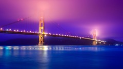 San Francisco golden gate bridge cityscapes