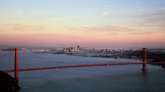 San Francisco golden gate bridge cityscapes