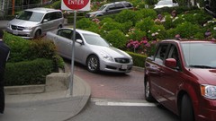 San Francisco streets cityscapes lombard street
