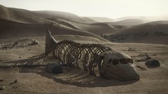 Sand Aircraft digital art deserts