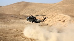 Sand Aircraft Helicopters dust military landing German NATO 