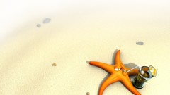 Sand Animals funny starfish