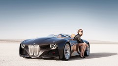 Sand black blue glass white woman cars BMW legs jackets blondes 