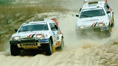 Sand cars rally USSR