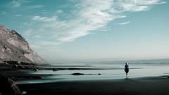 Sand coast Beaches footprint