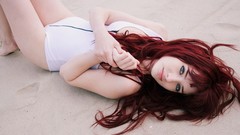 Sand cold white woman blue eyes susan coffey redheads girls in 