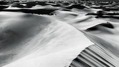 Sand deserts outdoors grayscale