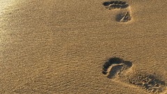 Sand footprint