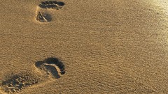Sand footprint