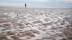 Sand horizon Scotland Beaches