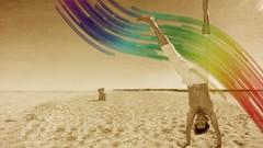 Sand Men abstract Beaches