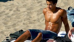 Sand Men Beaches Gay abs pecs