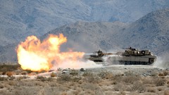 Sand Mountains War Guns track dust Army fight marine armor 