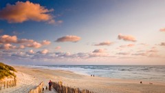 Sand nature clouds ocean France bay Beaches