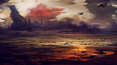 Sand nature clouds skies deserts