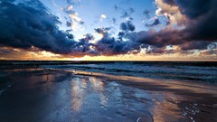 Sand Sea Beaches skyscapes