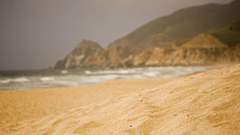 Sand Sea nature beach 1920x1200