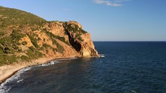Sand Sea nature Mountains clouds Beaches travel skies