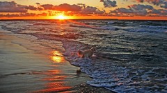 Sand Sea nature ocean Beaches waves