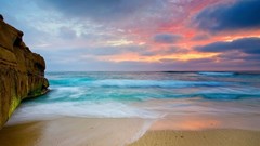 Sand Sea ocean Beaches skyscapes