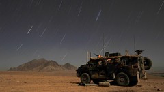 Sand Stars War dust Army cars wheels Australia shooting 