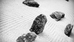 Sand stones grayscale monochrome