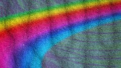 Sand Textures rainbows