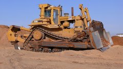 Sand vehicles bulldozer caterpillar