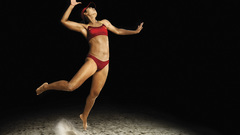 Sand volleyball nature