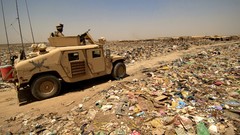 Sand War Army cars wheels shooting military Fighting USA 