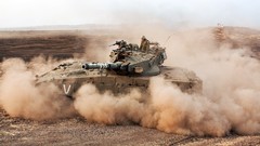 Sand War dust Army fight soldiers armor military tracks israel 