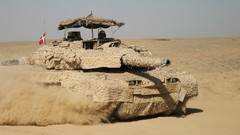 Sand War dust Army fight Umbrellas military Leopards camouflage 