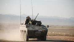 Sand War weapons dust soldiers Poland Europe military Armored 