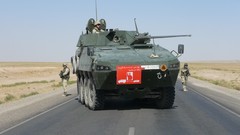 Sand War weapons dust soldiers Poland military roads Armored 