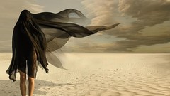 Sand wind infinity deserts