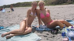 Sand woman Beaches bikini teen