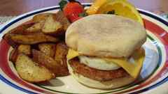 Sandwiches food muffins Breakfast