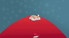 Santa claus minimalistic