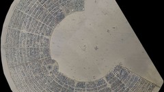 Satellite burning man