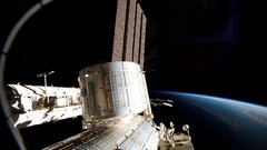 Satellite Earth space station outer space